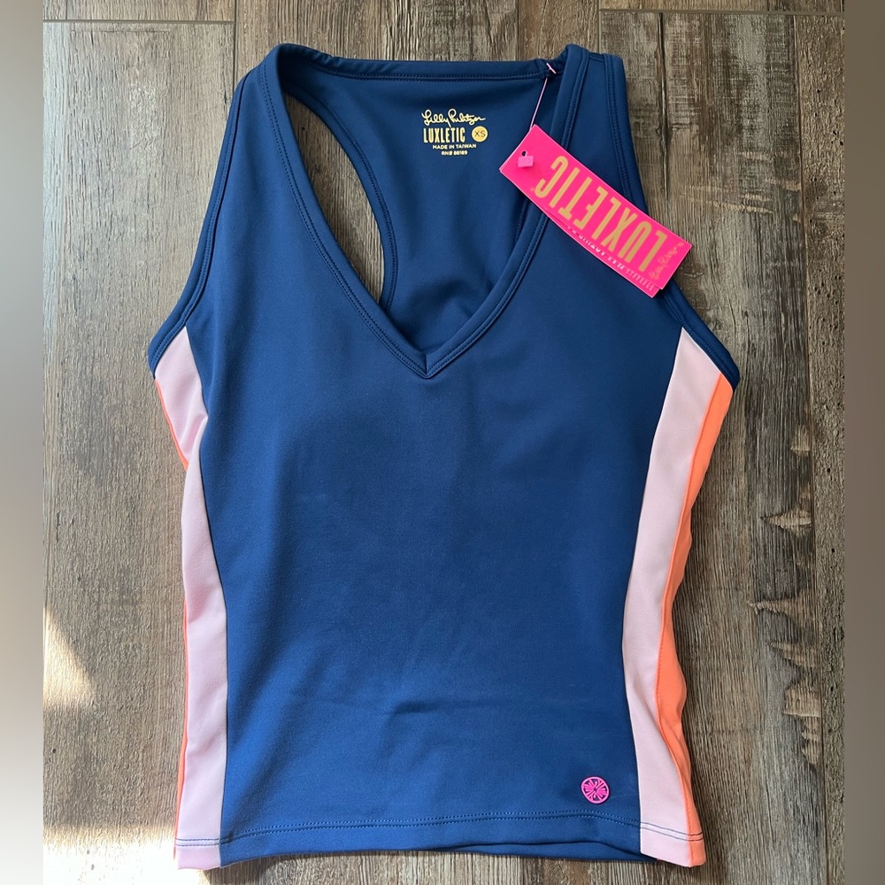 LILLY PULITZER • Luxletic Tank with built in bra
